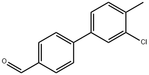4-(3-Chloro-4-methylphenyl)benzaldehyde Structure