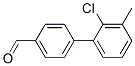 4-(2-Chloro-3-methylphenyl)benzaldehyde Structure