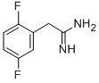 2-(2,5-DIFLUORO-PHENYL)-ACETAMIDINE Structure