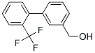 3-(2-(Trifluoromethyl)phenyl)benzyl alcohol Structure