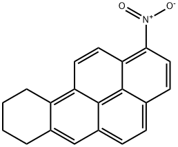 1-니트로-7,8,9,10-테트라히드로벤조(a)피렌 구조식 이미지