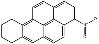 3-nitro-7,8,9,10-tetrahydrobenzo(a)pyrene Structure