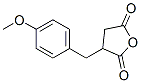 3-[(4-methoxyphenyl)methyl]oxolane-2,5-dione 구조식 이미지