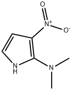 1H-Pyrrol-2-amine,  N,N-dimethyl-3-nitro- Structure