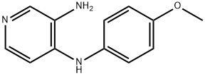 N4-(4-METHOXY-PHENYL)-PYRIDINE-3,4-DIAMINE Structure