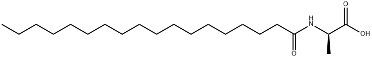N-Octadecanoyl-D-alanine Structure