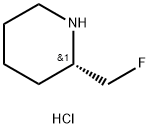 2-(fluoromethyl)piperidine hydrochloride Structure