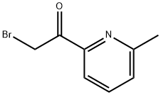 Ethanone, 2-bromo-1-(6-methyl-2-pyridinyl)- (9CI) Structure