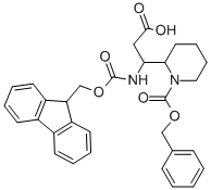 N-FMOC-3-(1-CBZ-PIPERIDIN-2-YL)-DL-BETA-ALANINE
 구조식 이미지