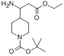 에틸3-(1-BOC-피페리딘-4-YL)-DL-베타-알라니네이트 구조식 이미지