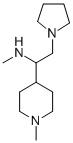 METHYL-[1-(1-METHYL-PIPERIDIN-4-YL)-2-PYRROLIDIN-1-YL-ETHYL]-AMINE
 구조식 이미지