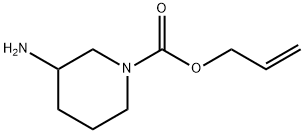 3-AMINO-1-N-ALLOC-PIPERIDINE
 Structure