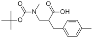 2-N-BOC-2-METHYLAMINOMETHYL-3-P-TOLYL-프로피온산 구조식 이미지