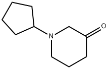 1-CYCLOPENTYL-PIPERIDIN-3-ONE Structure