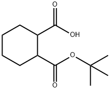 CYCLOHEXANE-1,2-DICARBOXYLIC ACID MONO-TERT-BUTYL ESTER
 Structure