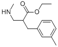 에틸2-메틸아미노메틸-3-M-톨릴-프로피오네이트 구조식 이미지