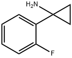 1-(2-FLUORO-PHENYL)-CYCLOPROPYLAMINE 구조식 이미지