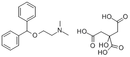 Diphenhydramine citrate Structure