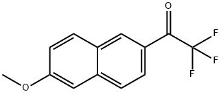 2,2,2-TRIFLUORO-1-(6-METHOXY-NAPHTHALEN-2-YL)-에타논 구조식 이미지