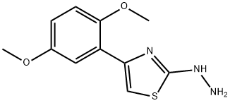 4-(2,5-디메톡시페닐)-2(3H)-티아졸론히드라존 구조식 이미지