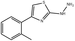 4-(2-METHYLPHENYL)-2(3H)-THIAZOLONE HYDRAZONE Structure