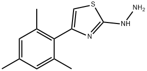4-(2,4,6-트리메틸페닐)-2(3H)-티아졸론하이드라존 구조식 이미지