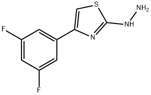 4-(3,5-DIFLUOROPHENYL)-2(3H)-THIAZOLONE HYDRAZONE Structure