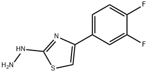 4-(3,4-DIFLUOROPHENYL)-2(3H)-THIAZOLONE HYDRAZONE Structure