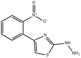 4-(2-NITROPHENYL)-2(3H)-THIAZOLONE HYDRAZONE Structure