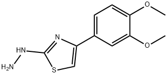 4-(3,4-DIMETHOXYPHENYL)-2(3H)-THIAZOLONE HYDRAZONE Structure