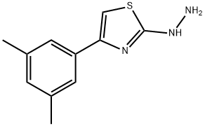 4-(3,5-DIMETHYLPHENYL)-2(3H)-THIAZOLONE HYDRAZONE Structure