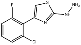 4-(2-CHLORO-6-FLUOROPHENYL)-2(3H)-THIAZOLONE HYDRAZONE Structure