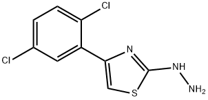 4-(2,5-DICHLOROPHENYL)-2(3H)-THIAZOLONE HYDRAZONE Structure