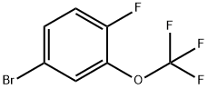 4-Bromo-1-fluoro-2-(trifluoromethoxy)benzene 99% Structure