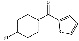 (4-AMINO-PIPERIDIN-1-YL)-THIOPHEN-2-YL-METHANONE 구조식 이미지