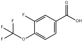 3-Фтор-4-(трифторметокси) бензойной кислоты структурированное изображение