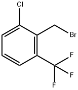 2-CHLORO-6-(TRIFLUOROMETHYL)BENZYL BROMIDE 구조식 이미지