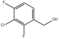 3-CHLORO-2,4-DIFLUOROBENZYL ALCOHOL 구조식 이미지