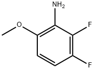 2,3-DIFLUORO-6-METHOXYANILINE Structure