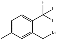 5-METHYL-2-(TRIFLUOROMETHYL)BENZYL BROMIDE Structure