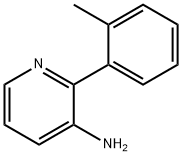 2-(o-톨릴)-3-피리딘아민 구조식 이미지
