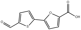 5'-Acetyl-[2,2']bithiophenyl-5-carboxylic acid Structure