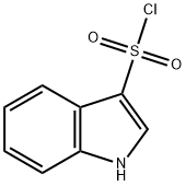 1H-INDOLE-3-SULFONYL CHLORIDE Structure