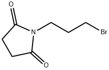 1-(3-BROMOPROPYL)PYRROLIDINE-2,5-DIONE Structure