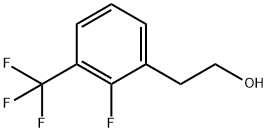 2-[2-FLUORO-3-(TRIFLUOROMETHYL)PHENYL]ETHANOL Structure