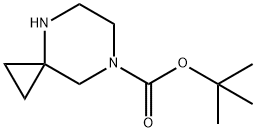 4,7-DIAZA-SPIRO[2.5]OCTANE-7-CARBOXYLIC ACID TERT-BUTYL ESTER Structure