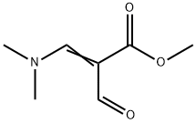 Methyl 3-N,N-dimethylamino-2-formylacrylate Structure