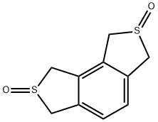 1,3,6,8-TETRAHYDRO-BENZO[1,2-C:3,4-C']DITHIOPHENE-2,7-DIOXIDE Structure
