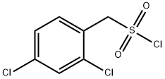 (2,4-디클로로페닐)-메탄설포닐클로라이드 구조식 이미지