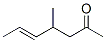 5-Hepten-2-one, 4-methyl- (7CI,9CI) Structure